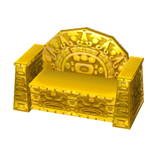 golden bench