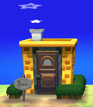 Exterior of Chadder's house in Animal Crossing: New Leaf