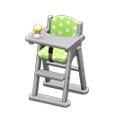 High Chair (Gray - Green) NH Icon.png