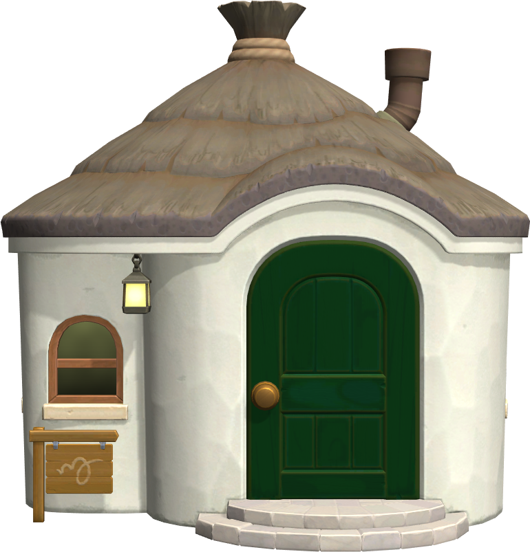 Exterior of Sylvana's house in Animal Crossing: New Horizons