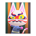 Kabuki's Poster (New Horizons) - Animal Crossing Wiki - Nookipedia