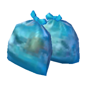 Trash bags's Blue variant