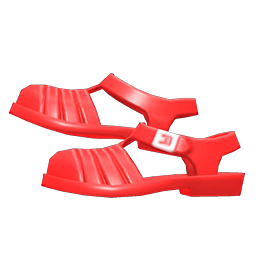 Water Sandals (Red) NH Icon.png