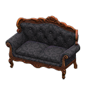 Elegant Sofa (Brown - Damascus-Pattern Black) NH Icon.png