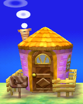 Exterior of Tammi's house in Animal Crossing: New Leaf