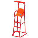 Lifeguard Chair (Red) NH Icon.png