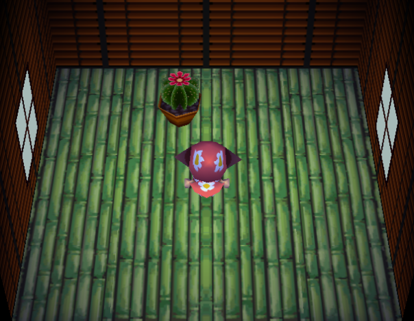 Interior of Bud's house in Animal Crossing