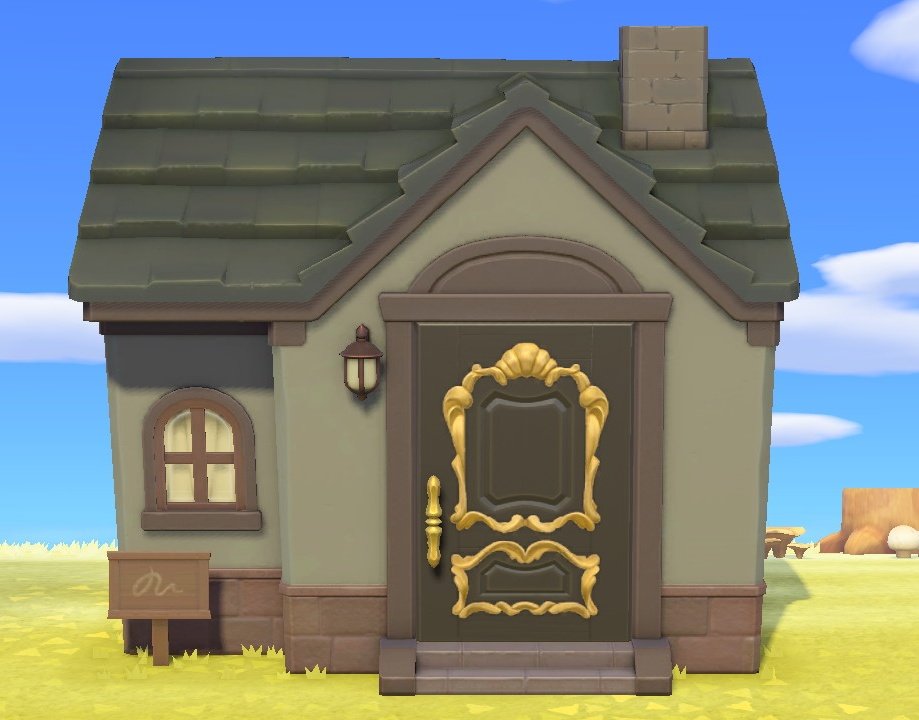 Exterior of Marlo's house in Animal Crossing: New Horizons