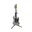 Electric bass's Space silver variant