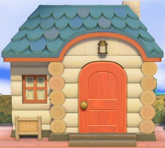 Exterior of Ace's house in Animal Crossing: New Horizons