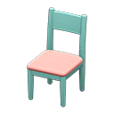 Simple Chair (Blue - Pink) NH Icon.png
