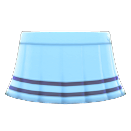 Tennis Skirt (Light Blue) NH Icon.png