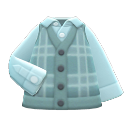 Checkered Sweater Vest (Pale Blue) NH Icon.png