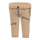 Pleather Pants (Beige) NH Storage Icon.png