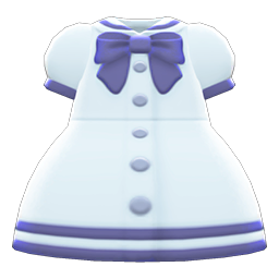 Sailor-collar dress (New Horizons) - Animal Crossing Wiki - Nookipedia