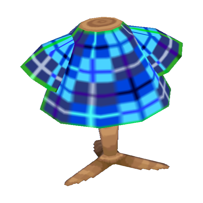 Blue check print (City Folk) - Animal Crossing Wiki - Nookipedia