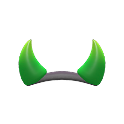 impish horns (Green)