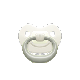 Pacifier (Baby Gray) NH Icon.png