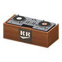 DJ's Turntable (Brown - Familiar Logo) NH Icon.png