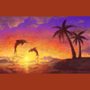 The Sunset pattern for the Unfinished Puzzle.