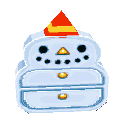 snowman dresser