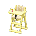 High Chair (Yellow - Beige) NH Icon.png