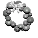 Ornament wreath's Silver variant