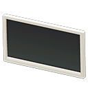 Wall-Mounted TV (50 in.) (White) NH Icon.png