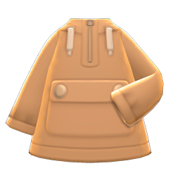 camel anorak jacket