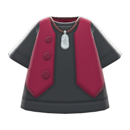 Gilet and Shirt (Red) NH Icon.png