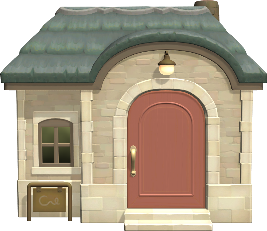 Exterior of Ruby's house in Animal Crossing: New Horizons