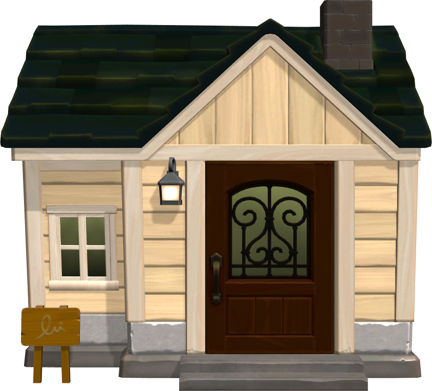 Exterior of Olive's house in Animal Crossing: New Horizons