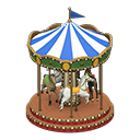 Plaza merry-go-round