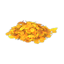 Yellow-leaf pile