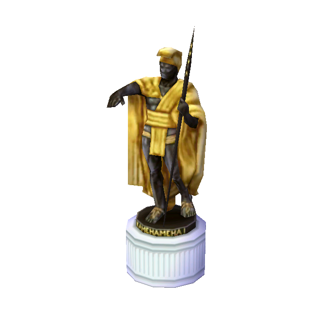 great statue (fake)