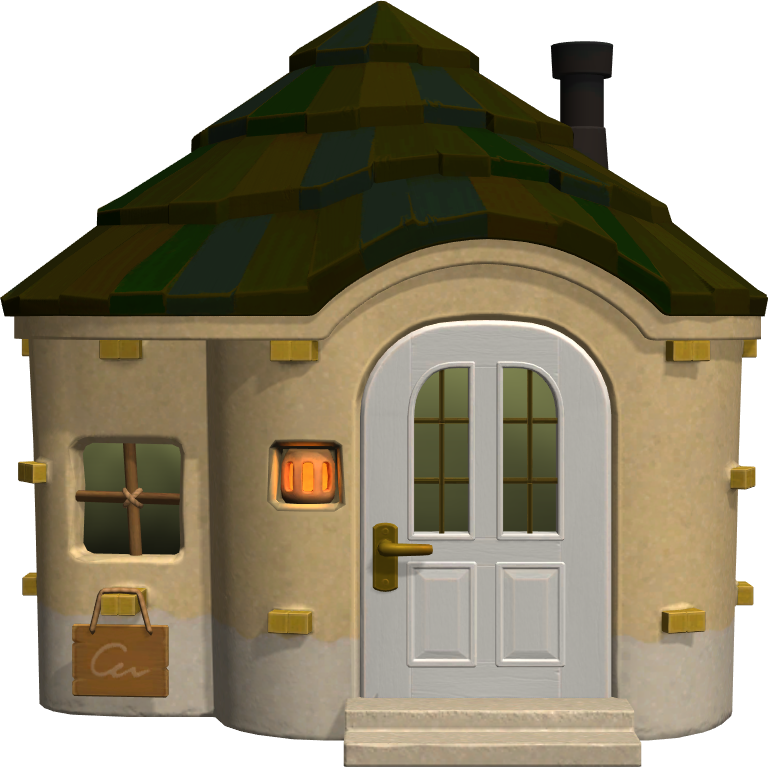 Exterior of Tammi's house in Animal Crossing: New Horizons