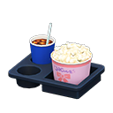 Popcorn Snack Set (Salted & Cola - Ribbon) NH Icon.png