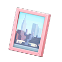 Framed Photo (Pink - Cityscape Photo) NH Icon.png