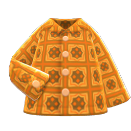 Groovy Shirt (Orange) NH Icon.png