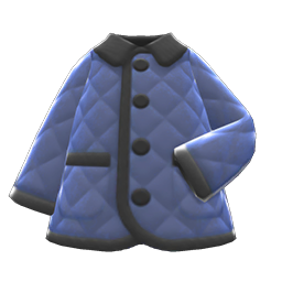 Quilted Down Jacket (Navy Blue) NH Icon.png