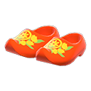 Wooden Clogs (Red) NH Storage Icon.png