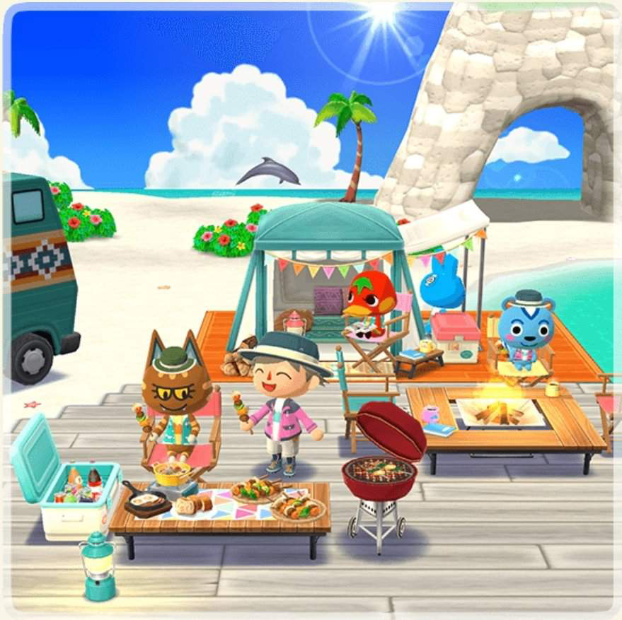 BBQ Camp Set - Animal Crossing Wiki - Nookipedia