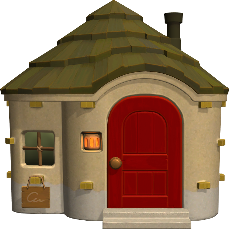 Exterior of Peck's house in Animal Crossing: New Horizons