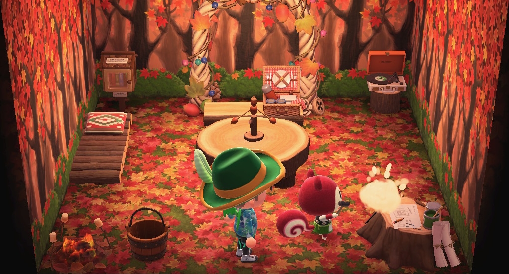 Interior of Poppy's house in Animal Crossing: New Horizons