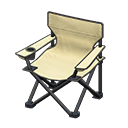 Outdoor Folding Chair (Black - White) NH Icon.png