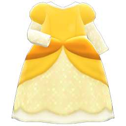 Princess Dress (Yellow) NH Icon.png