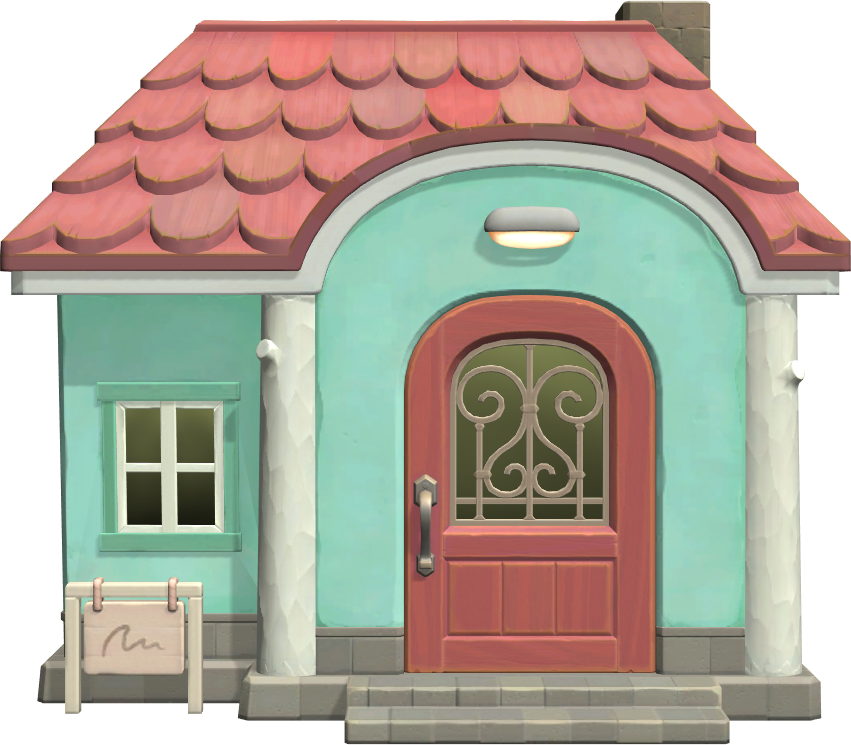 Exterior of Chrissy's house in Animal Crossing: New Horizons