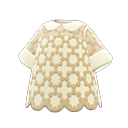 Lacy Shirt (Beige) NH Storage Icon.png