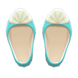 Mermaid Shoes (Light Blue) NH Icon.png