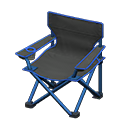 Outdoor Folding Chair (Blue - Black) NH Icon.png